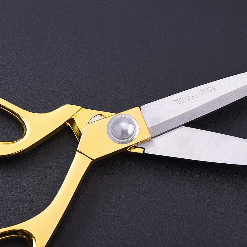 Tijeras profesionales a medida de acero inoxidable, accesorios de costura