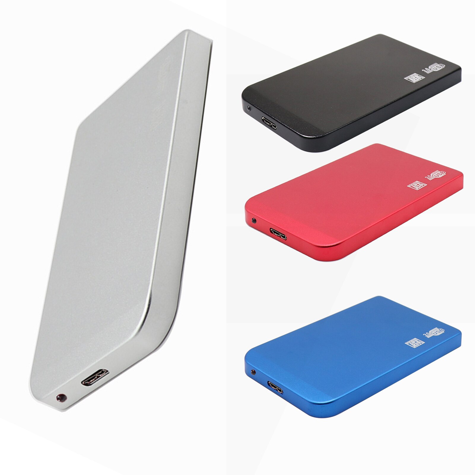 USB 3.0 5Gbps 2.5inch Portable External Transmission Closure HDD Hard Enclosure Disk Case Box External Hard Disk for PC