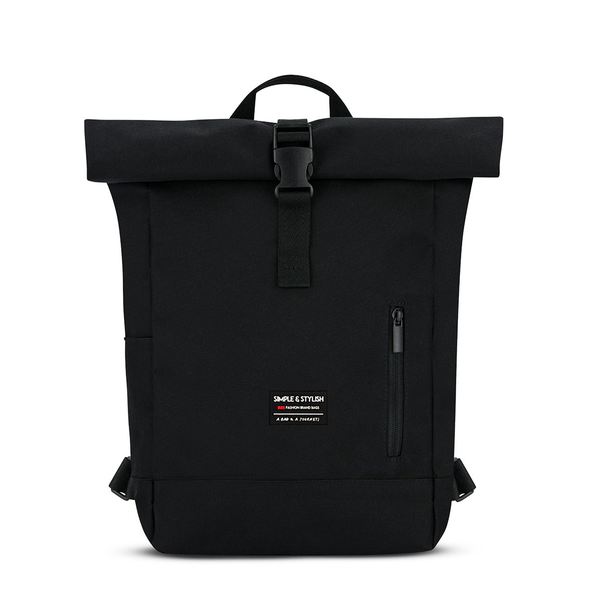 Unisex Backpack School Bag for Colleage, Casual Satchel Bags for Travel College, Sporty Travel Backpack,: black