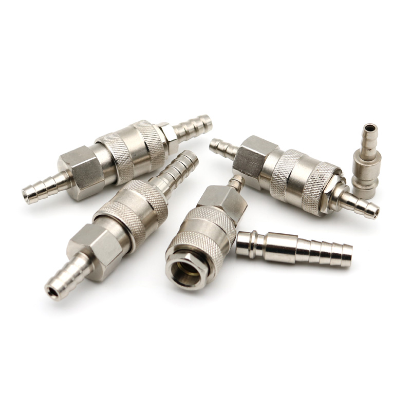 Manguera neumática de 6, 8, 10mm, estándar europeo, UE, Japón, tipo C, conector de liberación rápida, acoplador de manguera para compresor de aire