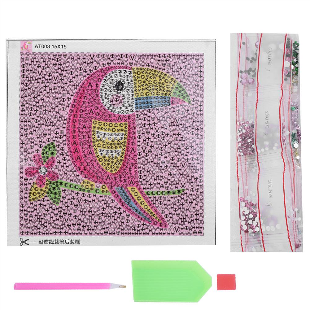 DIY 5D Full Drill Diamond Painting Bird Embroidery... – Grandado