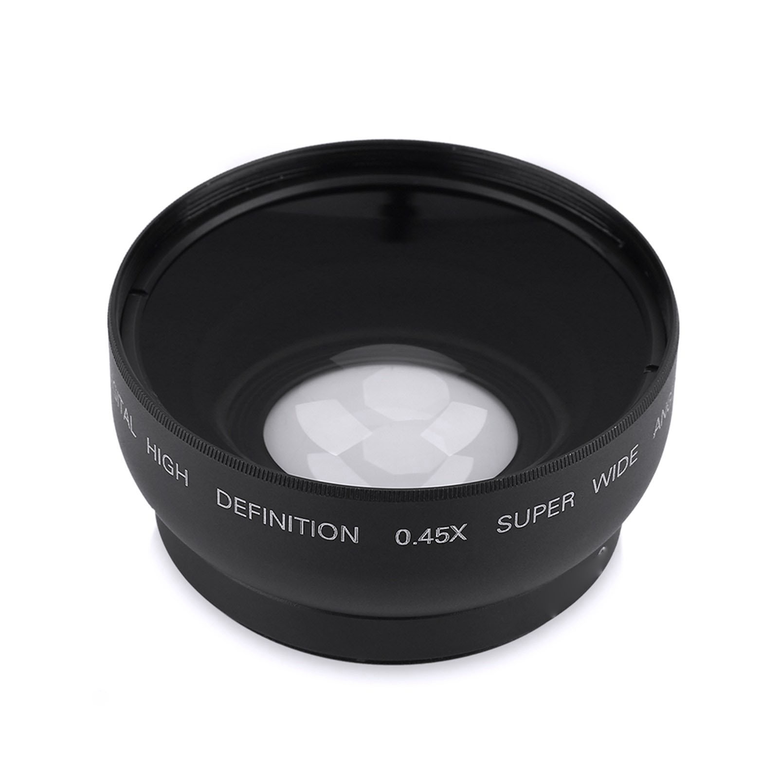 52mm 0.45X Wide Angle Universal Conversion Macro Lens for DSLRS and Digital Cameras