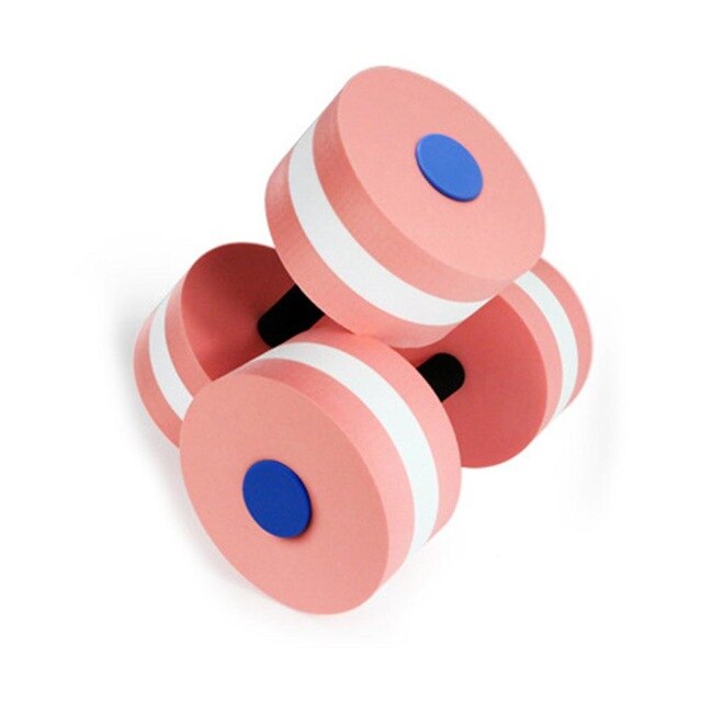 Para crianças halteres musculação treinamento de força corpo treino escola menina 2pcs haltere equipamentos fitness crianças halteres: Rosa