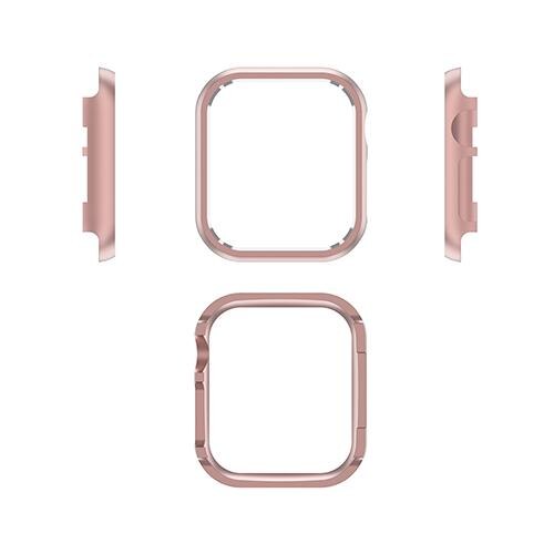Horlogehoesje voor apple watch  se 6 5 4 3 2 1 highlight case 38mm 42mm nieuwste model hoesje transparante beschermhoes voor apple watch 4 44mm 40mm: Roségoud / 42mm voor serie 321