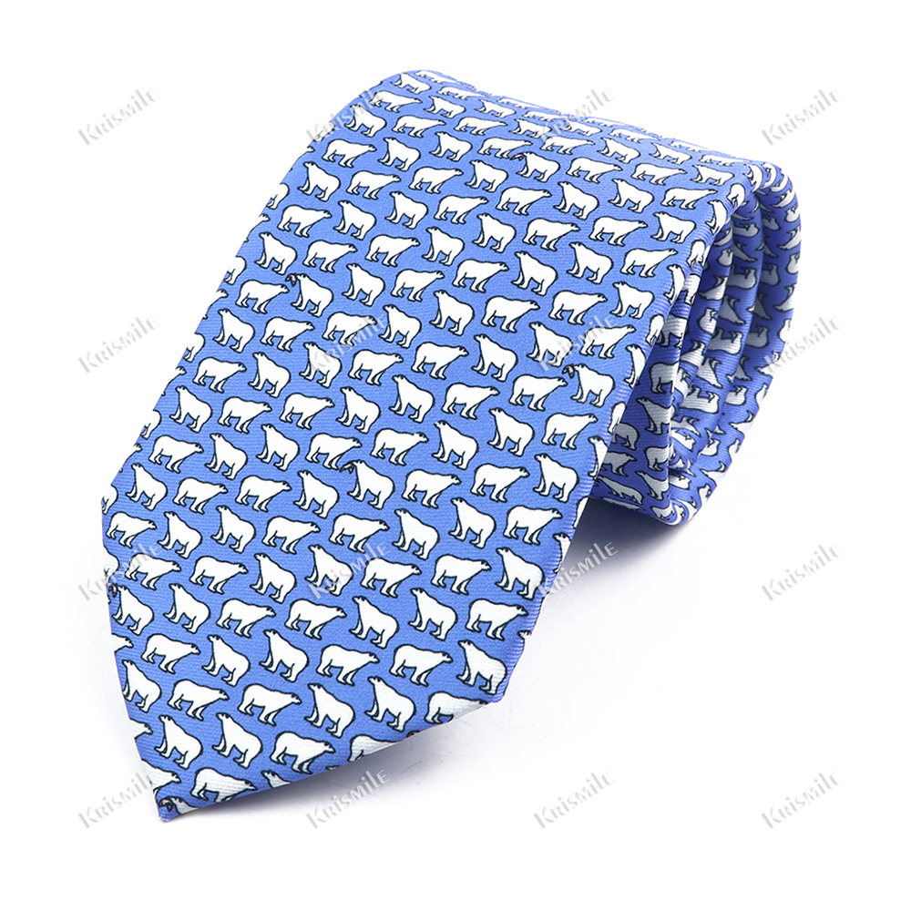 Nouveauté impression créative Imitation soie cravate décontracté hommes cravate dessin animé Animal mathématiques formule concepteur cravate de mariage cravate