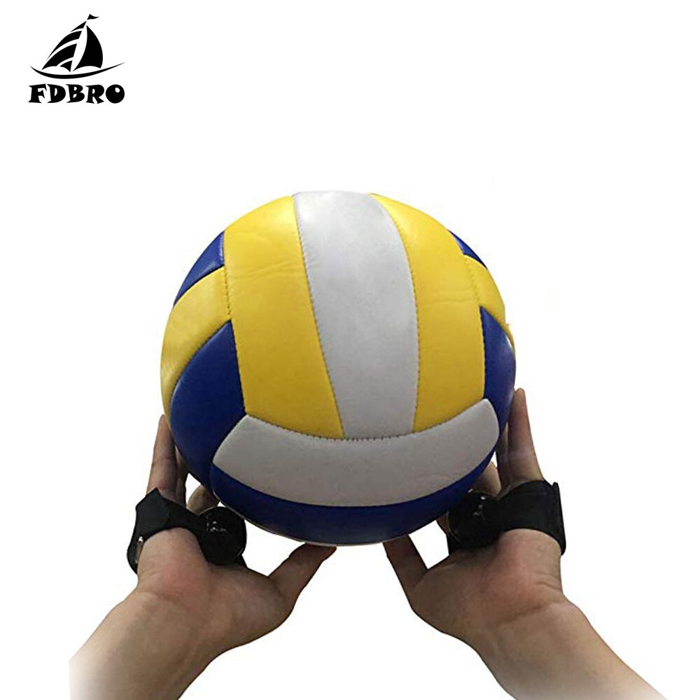 Fdbro voleibol passando tipo correção aids voleibol profissional exercício bandas ferramenta de treinamento de voleibol de microfibra 1 par