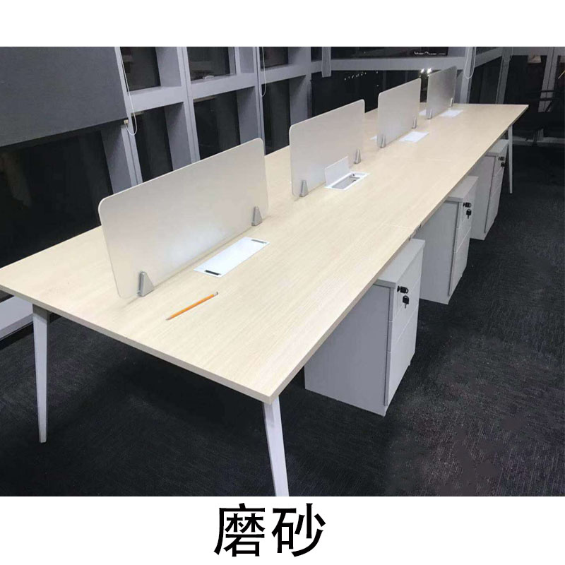 Office Table partition PVC screen desk dividers partition Sneeze Guard Shield Antispray protection barrier for counter acrilic