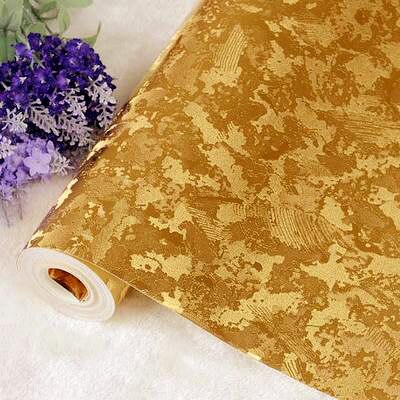 Luxe Classic Gold Behang Roll Slaapkamer Woonkamer Relief Damast Behang Glitter Wallpapers Goud Folie Papel De Parede: 5