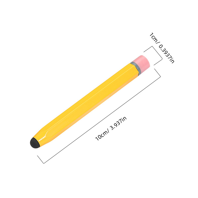 Stylet universel pour iOS Android, stylo tactile, crayon capacitif pour dessin, iPad, Samsung, Xiaomi, tablette, téléphone intelligent, stylet mignon: Rouge