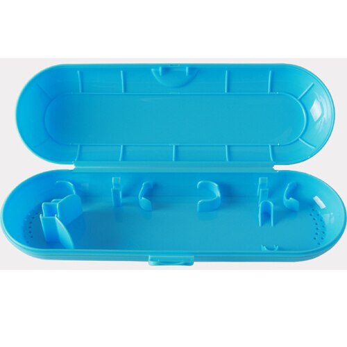 Oral B Electric Toothbrush Travel Box Ultrasonic Toothbrush Portable Box Outdoor Electric Toothbrush Protective Cover: Navy blue  and gift