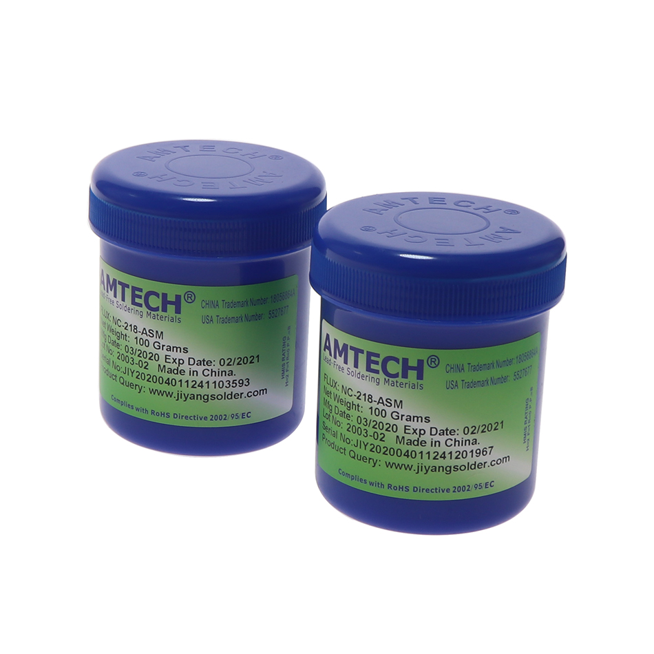 AMTECH NC-218-ASM Flux 100% Original Can Check the Authenticity Tin for Welding Solder Paste Rma218 Flux for Soldering Welding