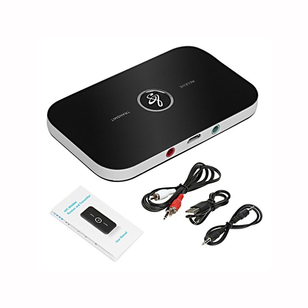 Bluetooth 5.0 audio-transmitter/receiver 2 in 1 3.5mm klinken-rca-stereo-musik-adapter) für auto, kopfhörer, lautsprecher, tv und pc