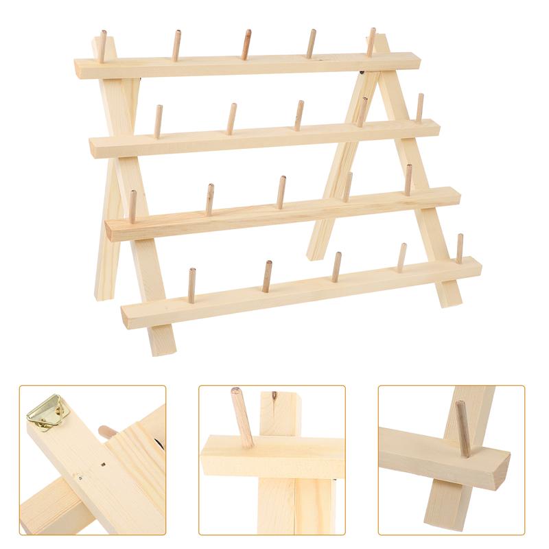 Practical 20-Spool Thread Holder Sewing Thread Rack Sewing Thread Storage Rack