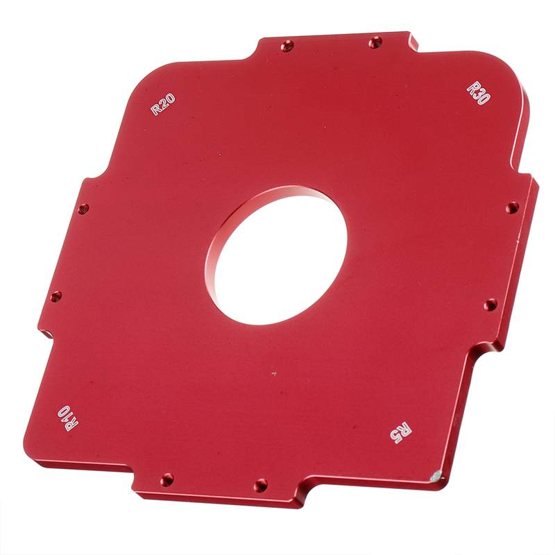 Houtbewerking paneel radius mal frees sjablonen  r5/r10/r20/r30 quick-jig freestafel bits mal hoekmal houtbewerkingsgereedschap