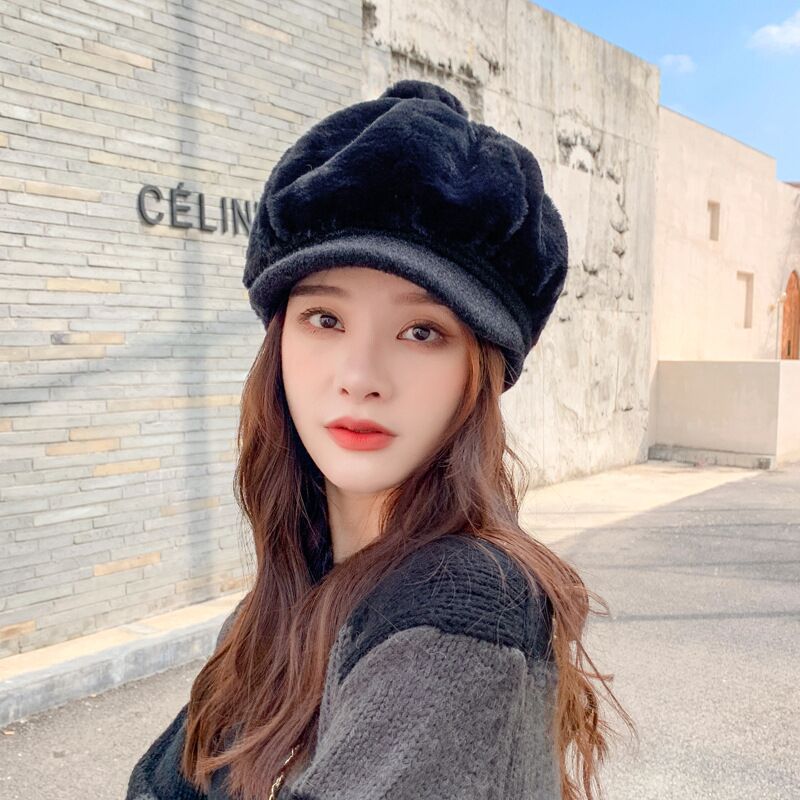 6 Pièces Laine Béret Chapeau Style Français Maroc