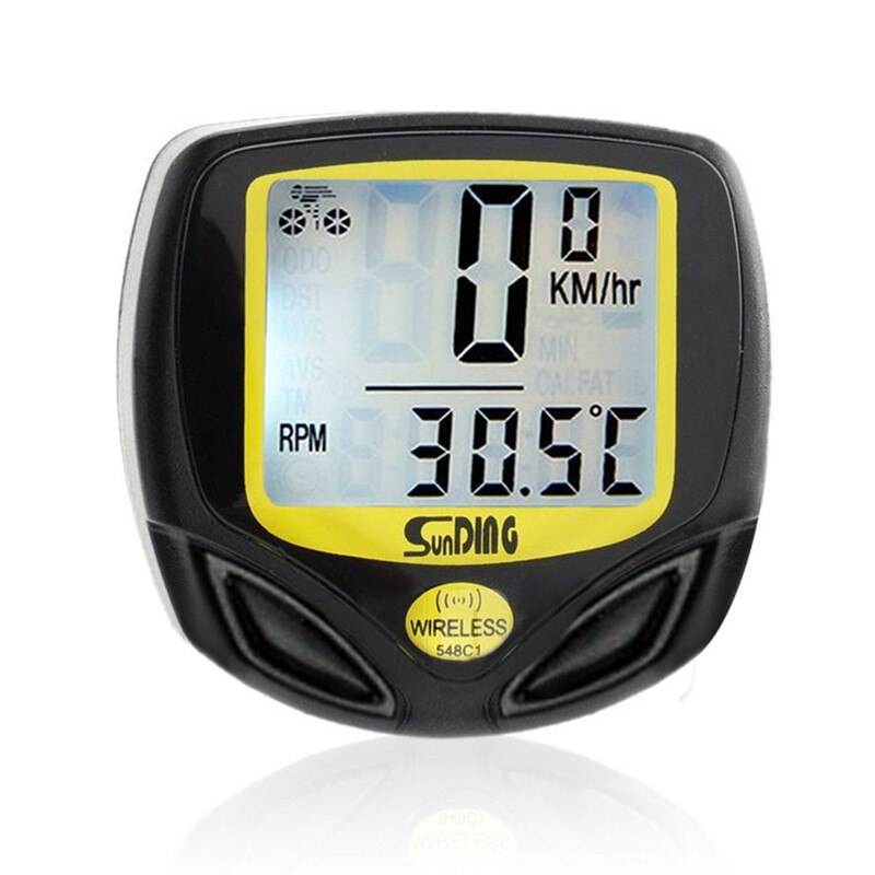 Compteur De Vélo Sans Fil SANWAN : LCD Rétroéclairé, étanche, Avec Odomètre, Vitesse En Temps Réel Et Calories – Parfait Pour Vos Balades !