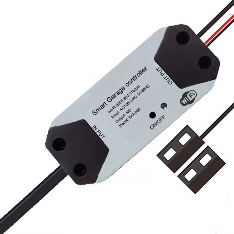 Smart Garage Door Controller Voice Control Notification Mode Work with Alexa Google Home Control