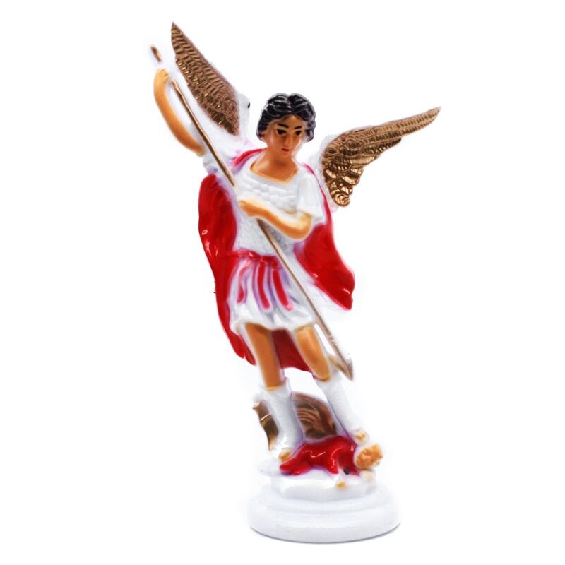 Red Angel Plastic Sacred Statue Ornaments Christia Grandado