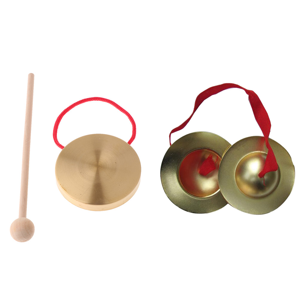 Percussion bækkener gongs rytme beats instrument tidlig læring festlegetøj