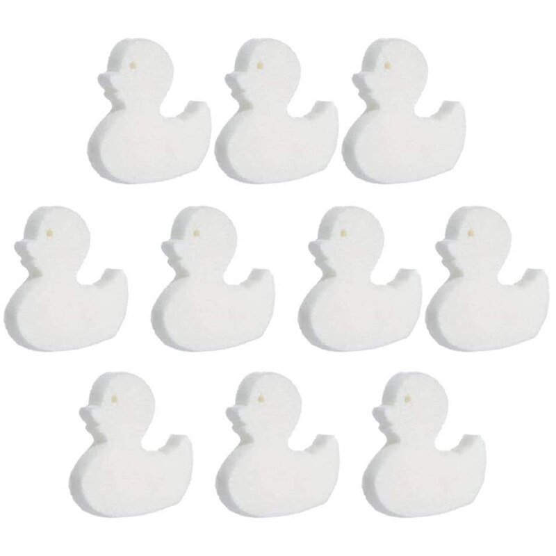 10 Packs von Ente-Förmigen Abschaum Schwamm zu Absorbieren Öl Schmutz und Abschaum: Default Title