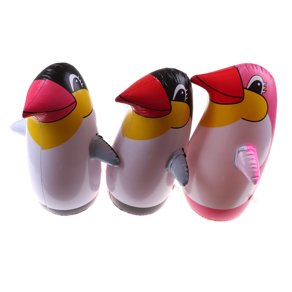 Opblaasbare Pinguïn Tumbler Roly-Poly Speelgoed Tumbler Pinguïn Speelgoed Geperst Call Met Geluid Pvc Opblaasbare Speelgoed 36Cm