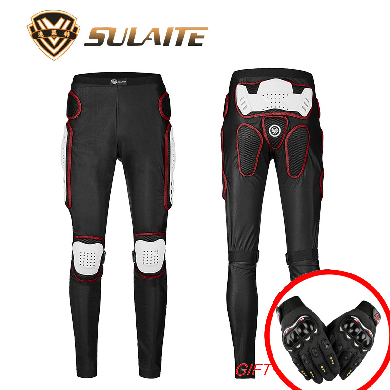 Upbike Motorjas Body Armor Volwassenen Moto Borst Terug Protector Racing Body Motocross Beschermende Apparatuur Gear: XXXL / Pants white