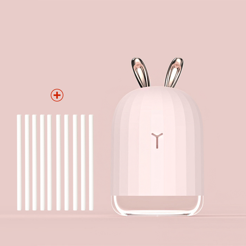 Luchtbevochtiger Mode Zorg Voor Huid Essentiële Olie Diffuser Nano Spuiten Fogger Mist Maker Met Led Night Lamp Home Office: Pink10Filters