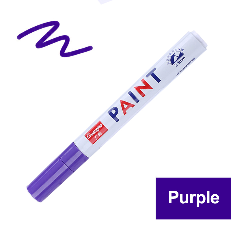 1pcs GuangNa Paint Pen M101 Oil Mark Pen Children's DIY Art Black Card Album Painting Graffiti Pen 2.8mm: Light Grey