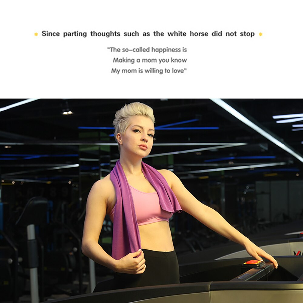 Microfiber Sport Handdoek Snelle Koeling Ice Gezicht Handdoek Sneldrogende Strand Handdoeken Zomer Blijvende Instant Chill Handdoeken Voor Fitness yoga