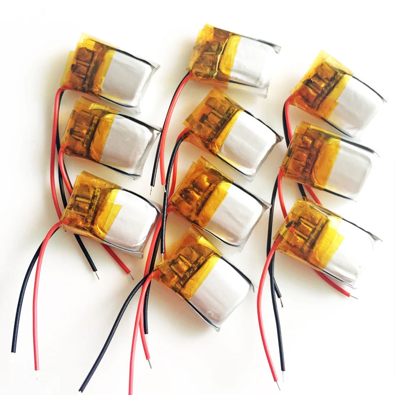 501015 3.7V 50mAh Lithium Polymer LiPo Rechargeable Battery for LED Lights Electric Toys Walkie-talkies MP3 MP4