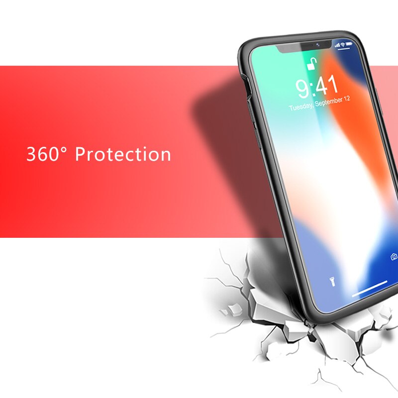 Batterij Opladen Case Voor Iphone X Xs Power Bank Voor Bescherm Case Power Case Batterij Voor Iphone Xs X Serie