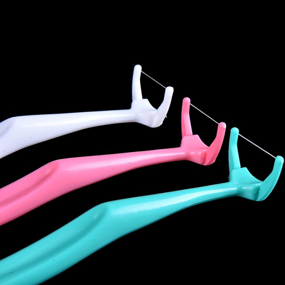 Dental Floss Picks Teeth Toothpicks Flosser Stick Tooth Dental Floss Pick Disposable Interchanging Head Tooth Cleaning Oral Care