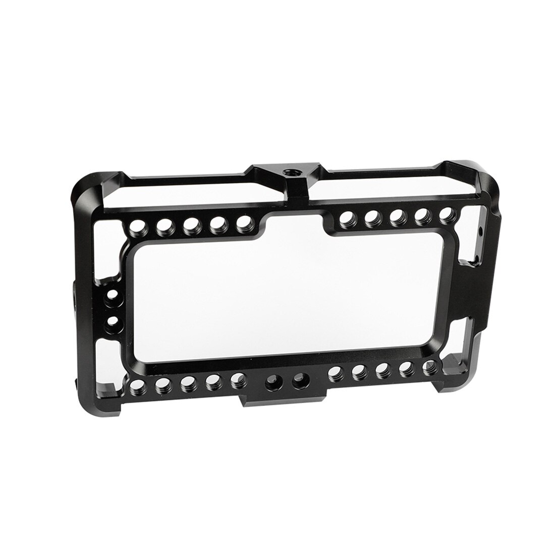 Monitor Cage Bracket Case 1/4&quot;-20 Cheese Mount Aluminum Alloy for FeelWorld F5 Pro V2 5/5.5 Inch Display On-Camera Accessories