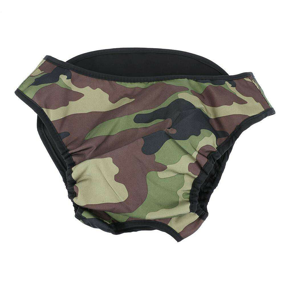 Hundblöja blöja inkontinens säsong byxor justerbara 4 färger storlek s-xl valp: Grön / S