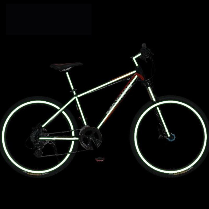 1m/5m Safety Warning Stickers Night Driving Protection Tape Glow in Dark Luminous Stripes Car Decals Bike Reflective Tapes