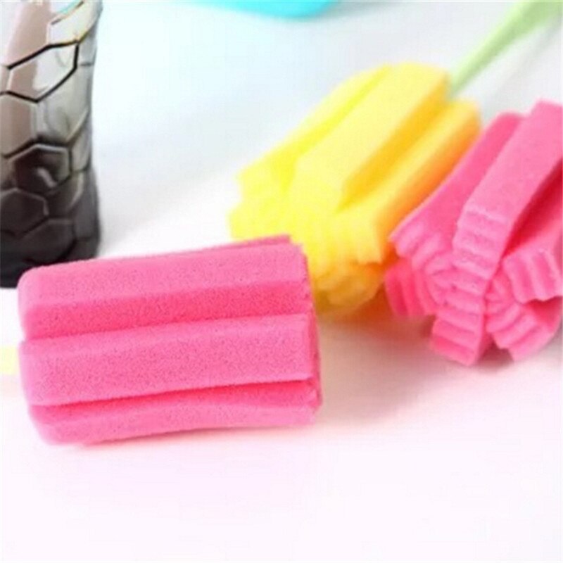 Super Clean Cup Brush Cleaning Sponge Clean Cleaning Bottle Scrubber Tea Glass Chinaware Coffee Stains Kitchen Tool 5N1109