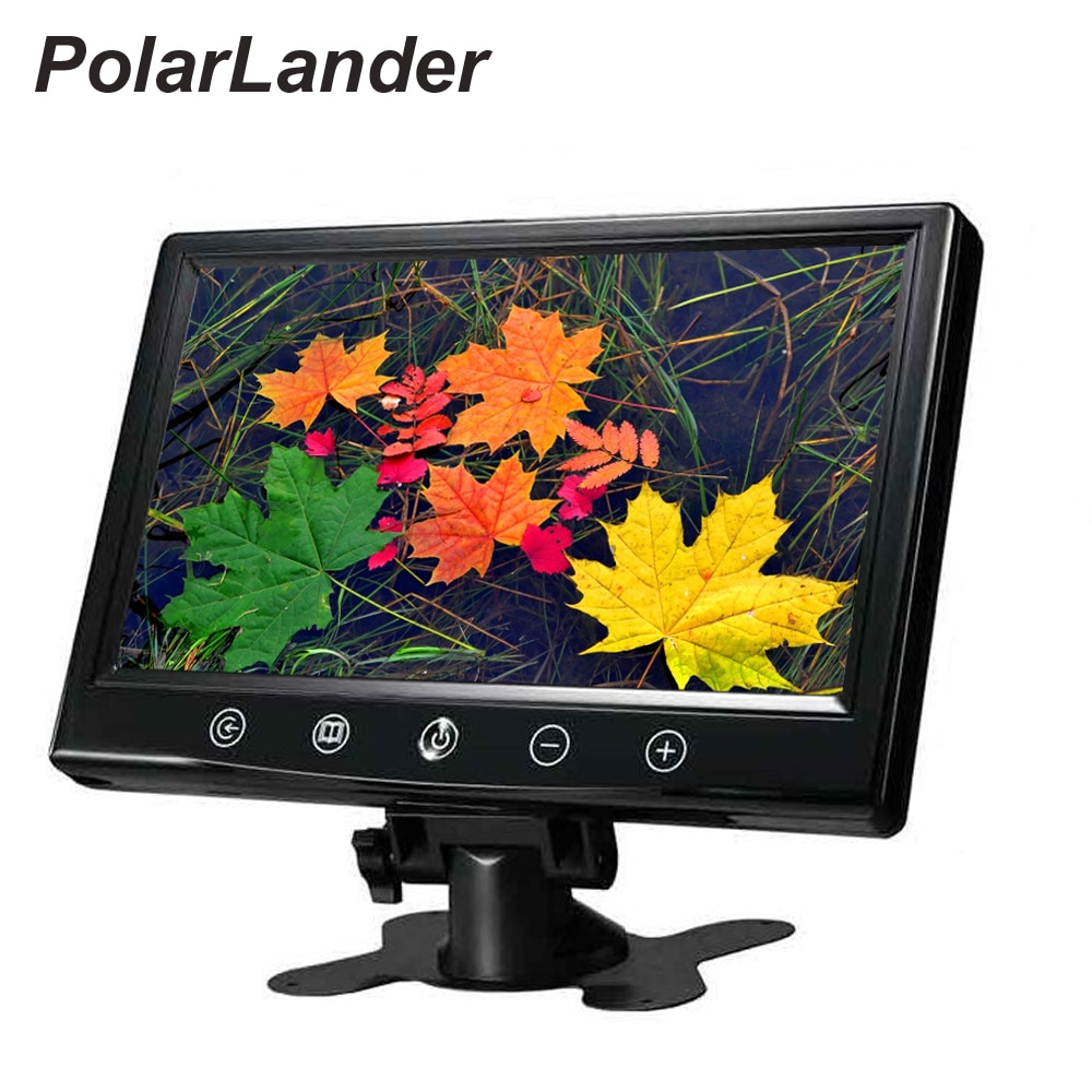 9 zoll TFT LCD 800x600 bildschirm Auto Monitor 2CH Video Eingang Für Rückfahr Kamera fernbedienung parkplatz Monitor
