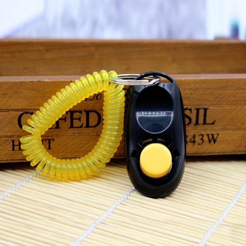 Universal portátil Animal botón para perros Clicker sonido Trainer Entrenamiento de mascotas remoto herramienta Control pulsera accesorio 7