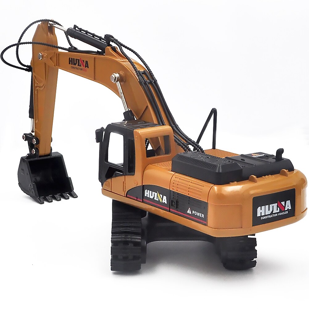 high simulation alloy engineering vehicle model, 1: 50 alloy excavator toys, metal castings, toy vehicles,