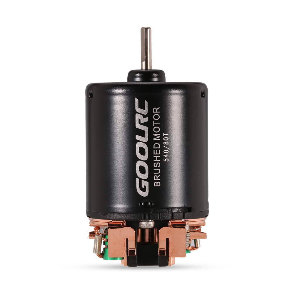 GOOLRC 540 Brushed Motor - 13T-80T Options - for 1/10 Off-Road Rock Crawler RC Cars