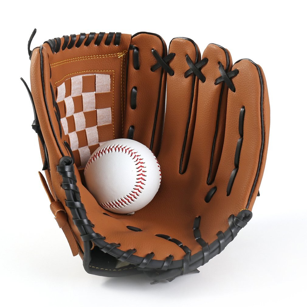 Outdoor Sports Baseball Glove Softball Practice Equipment Size 9.5/10.5/11.5/12.5 Left Hand for Adult Man Woman Training 438306