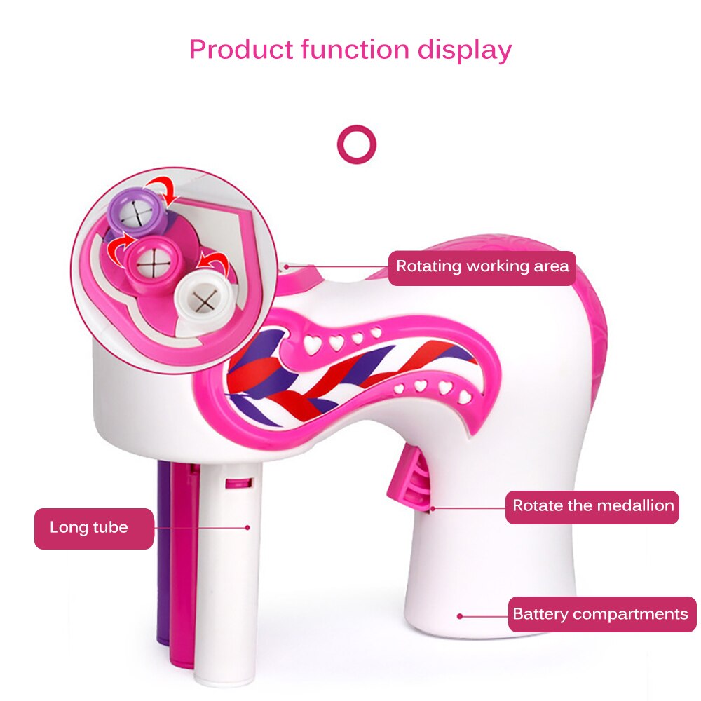 Electric Knitting Machine Terry Machine DIY Twist Knitting Roll Twist Knitting Modeling Tool Girl Birthday Christmas