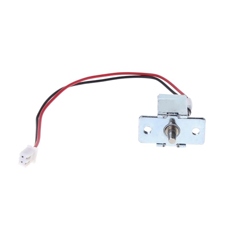 Dc 12V 0.5A Mini Elektrische Magnetische Kabinet Bolt Push-Pull Lock Release Vergadering Solenoid Toegangscontrole