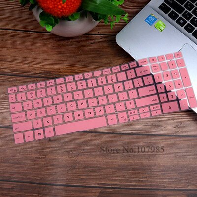 Für 15,6 "Dell Inspiron 15 5000 passen15 5590 5593 5598 7000 7590 7591 5584 1050 1650 15 zoll Laptop tastatur Abdeckung Haut Schutz: Rosa