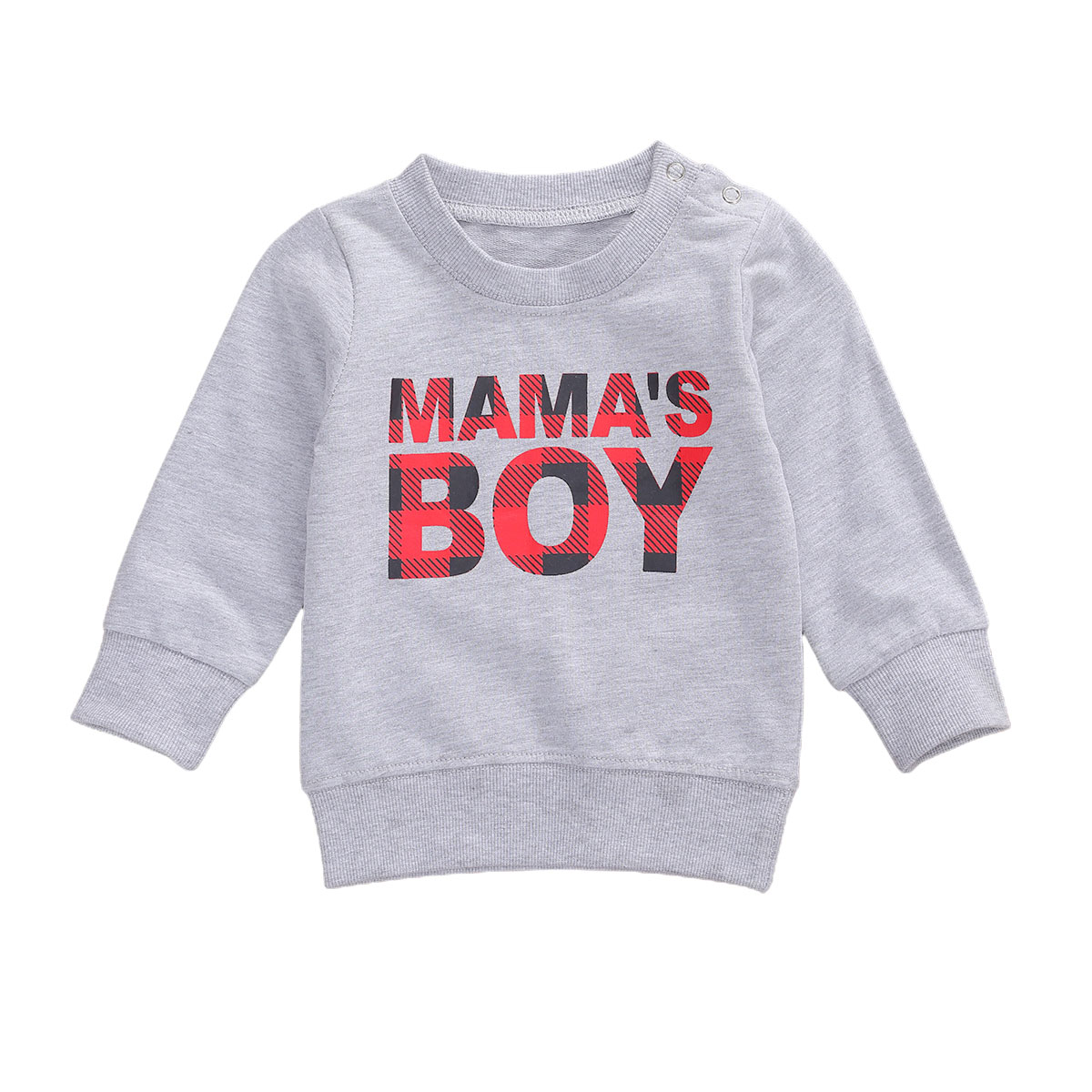 Neugeborenen Baby Junge Mädchen Sweatshirt Baby Jungen Herbst Frühling Schwarz Weiß knapp Drucken Langarm Spitzen Sweatshirt 0-24M: B / 6m