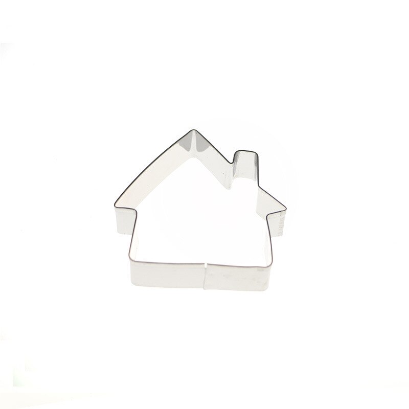 Huis Vorm Cakevorm, Rvs Cookie Cutter Fondant Taart Decoreren Gereedschappen Sugarcraft Cutter Cake Bakken Tool