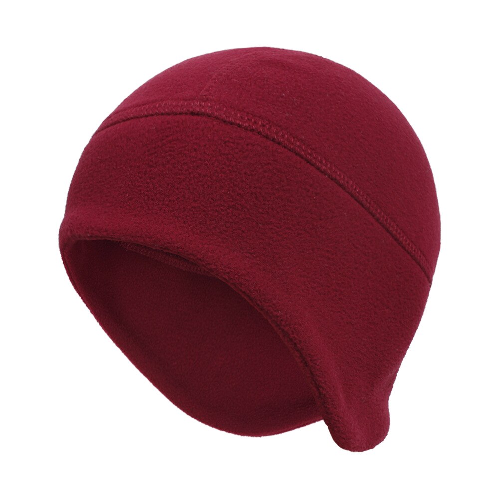 Gorro cálido de invierno para hombre, gorro de deporte de esquí para ciclismo, gorros a prueba de viento, gorros de lana, gorro térmico ligero para mujer: 4