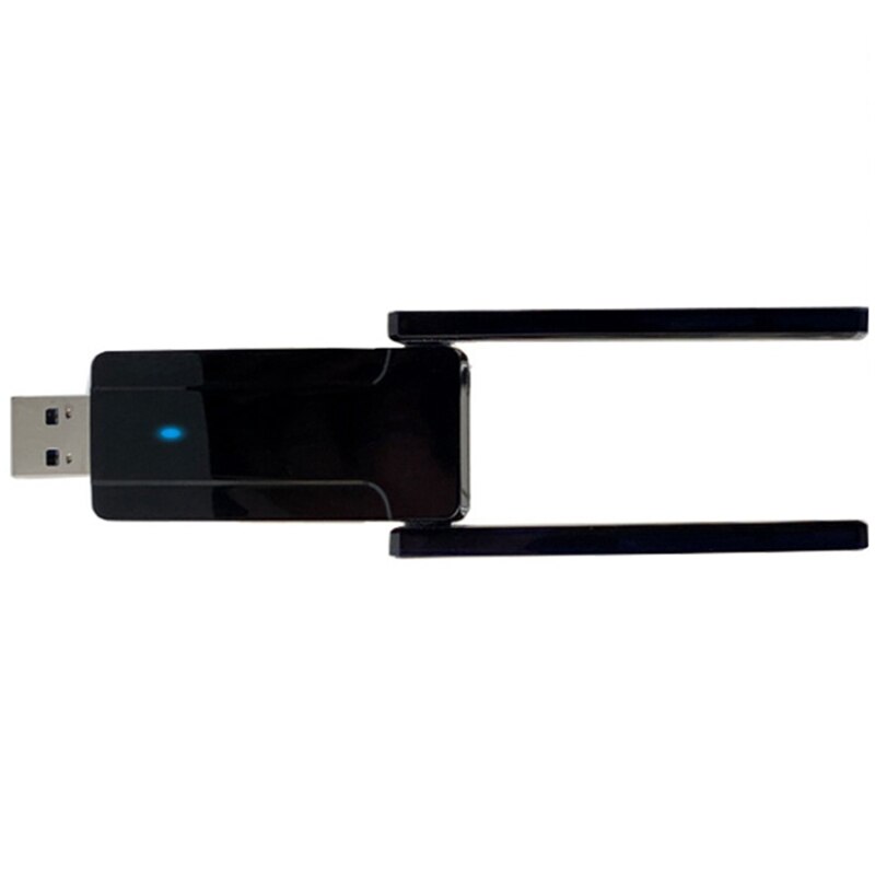 USB WiFi Adapter for PC, Wireless Adapter USB 3.0 2.4G/5GHz Dual-Band 5DBi Antenna Network Adapter for Desktop, Laptop