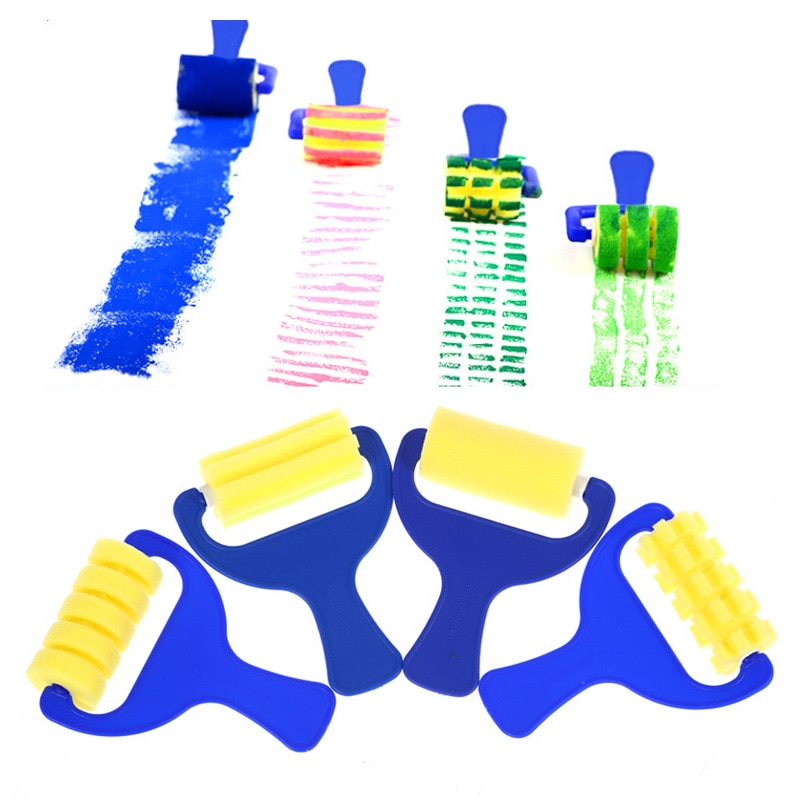 Painting Supplies School Stationery Supplies Drawing Toys Graffiti Art Drawing Plastic Handle Painting Graffiti Toys