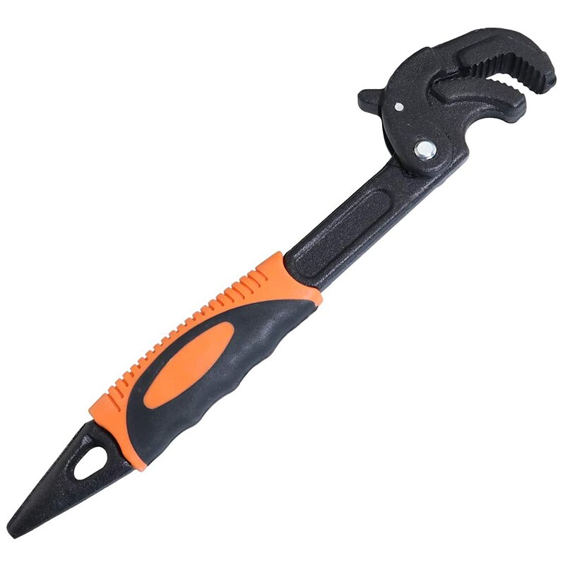 Adjustable Wrench Quick Multi-Function Self-Adjusting Spanner Power Grip Pipe Wrench 1.2inch-2.4inch/30mm-60mm: Default Title